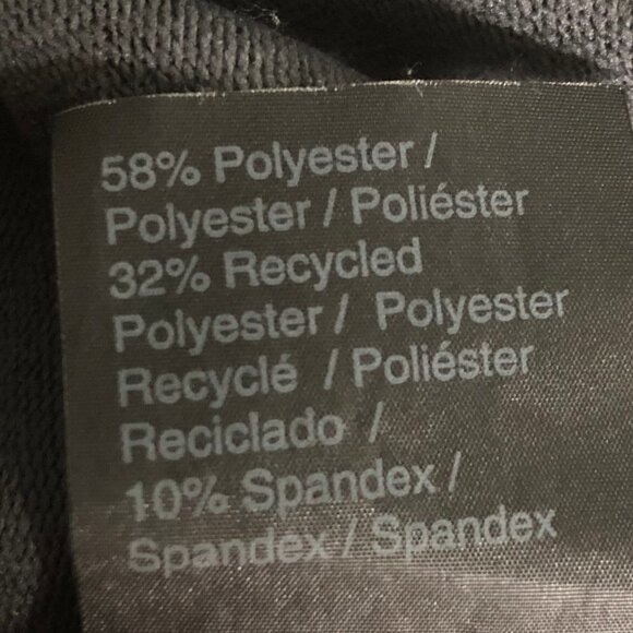 RYU Tech Mid Layr Activewear Pullover 1/4 Zip Lg Slv Top Heather Ashalt Size S - Picture 11 of 12